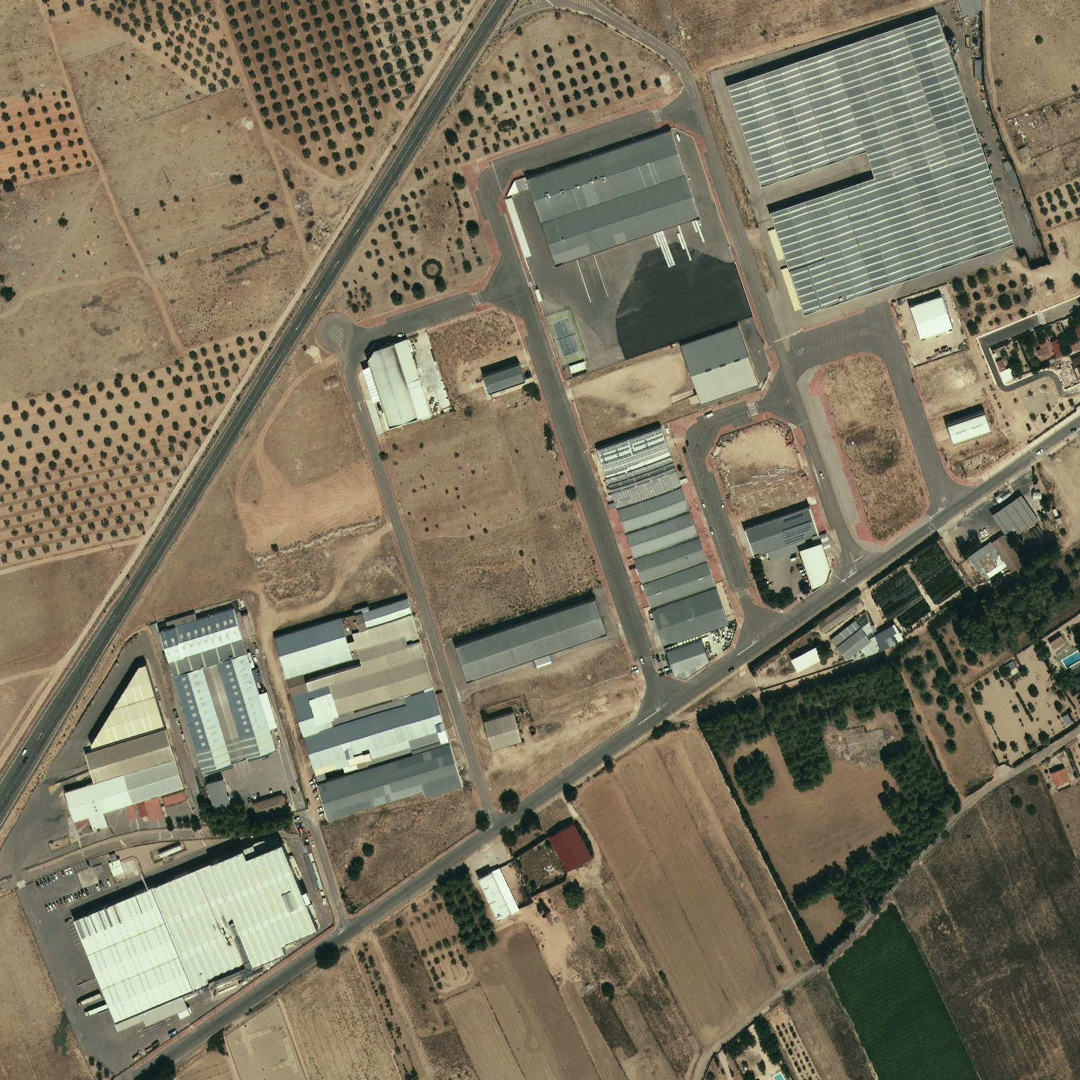Imagen Plano Polígono Industrial de Beneixama