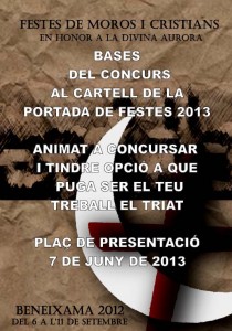 Concurs Cartell Festes 2013