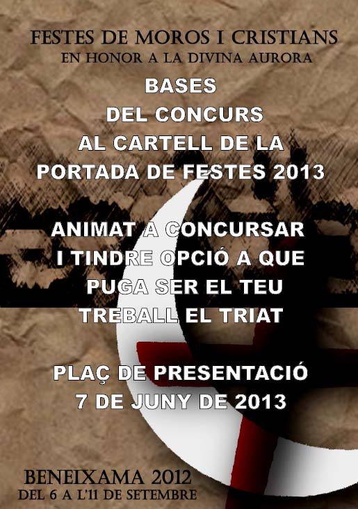 Bases Concurs Cartell Festes 2013