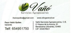 Vañó Servicios Agropecuarios, C.B.