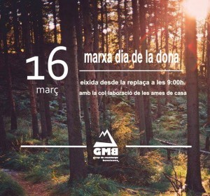 Cartel de Marcha en el día Internacional de la Mujer Trabajadora