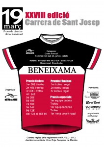 Carrera de "Sant Josep" en Beneixama