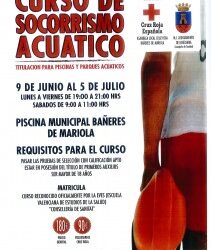 CURSO DE SOCORRISMO ACUÁTICO EN BANYERES DE MARIOLA