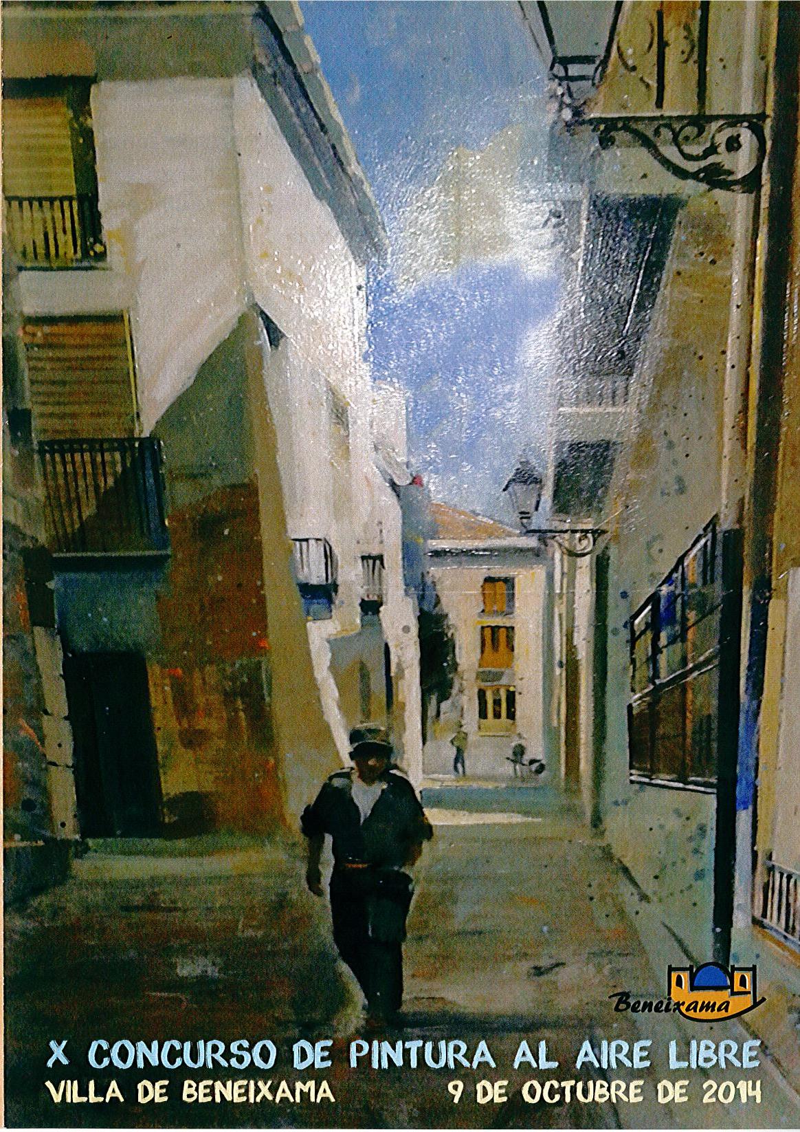 X Concurso de Pintura al Aire Libre “VILLA DE BENEIXAMA”