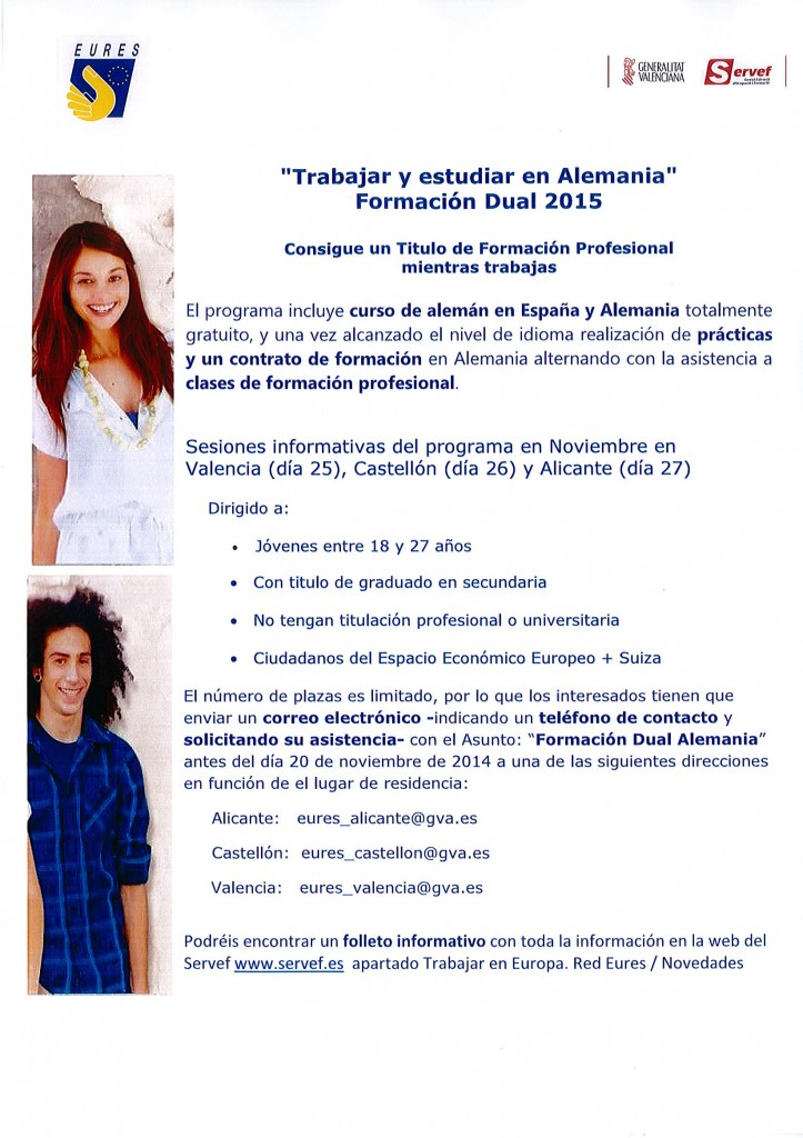 Informacion trabajar y estudiar en Alemania