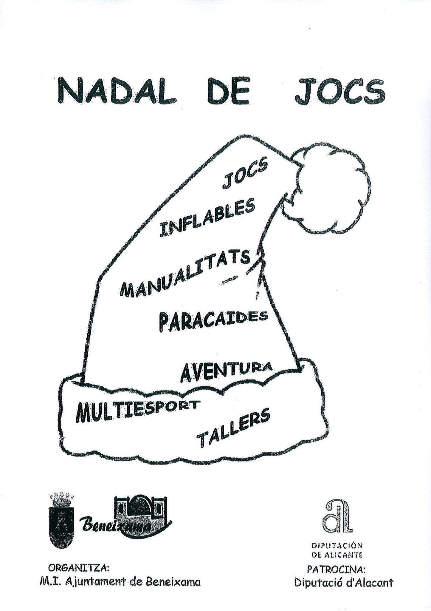 Abierto plazo de inscripciones “Nadal de Jocs” en Beneixama