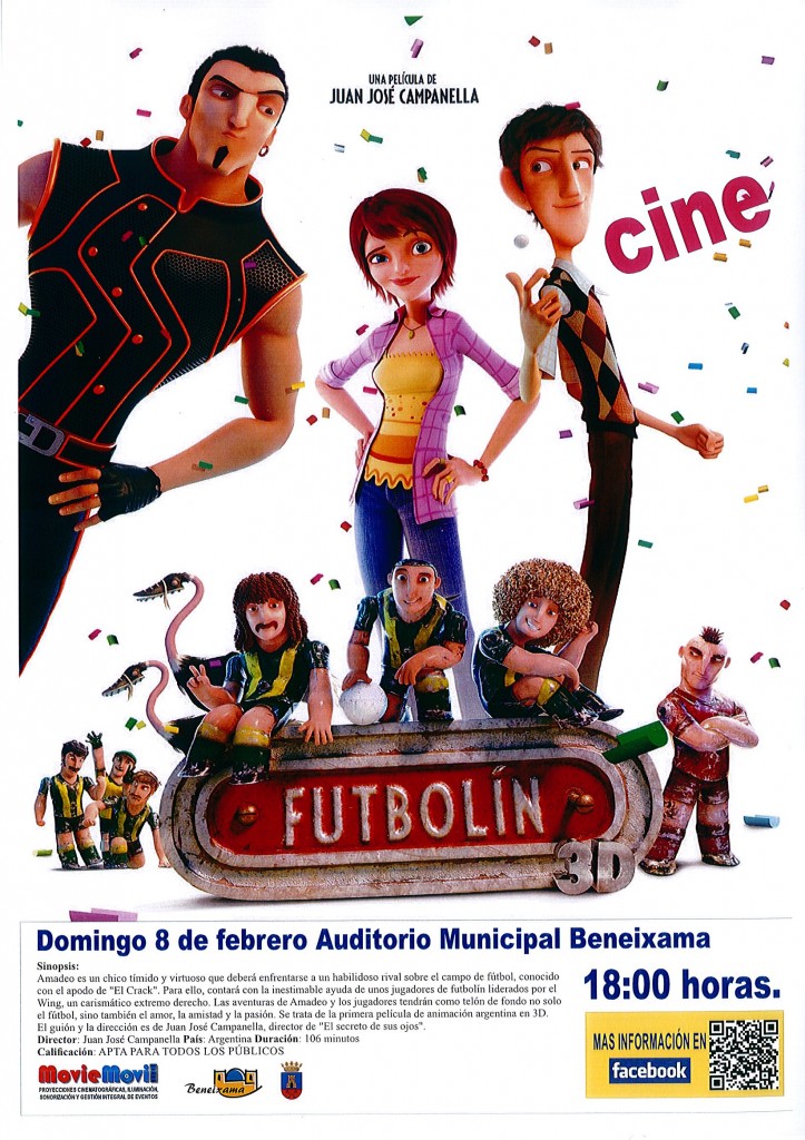 Cartel película Futbolín