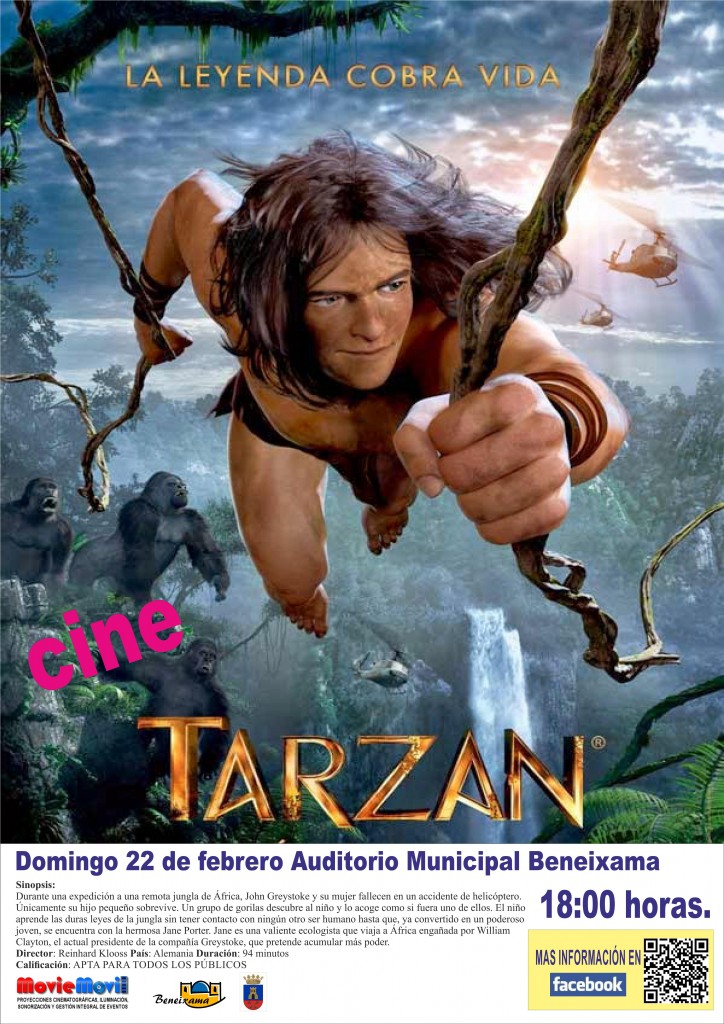 Cartel película "Tarzán"