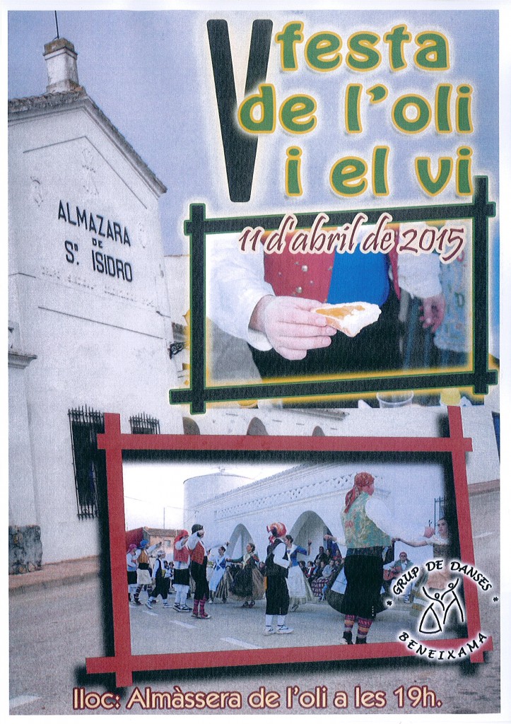 Cartel V Festa de l'oli