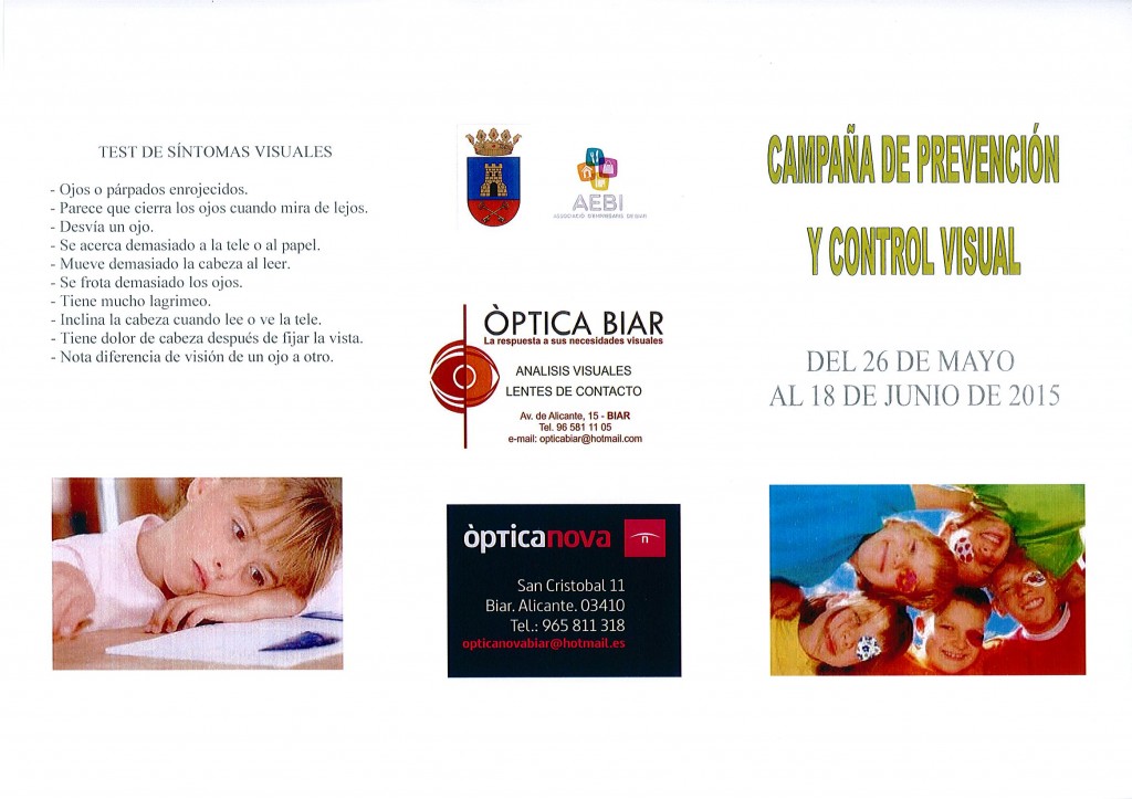 Información campaña control visual 1