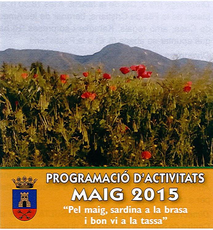Programación de Actividades mes de Mayo