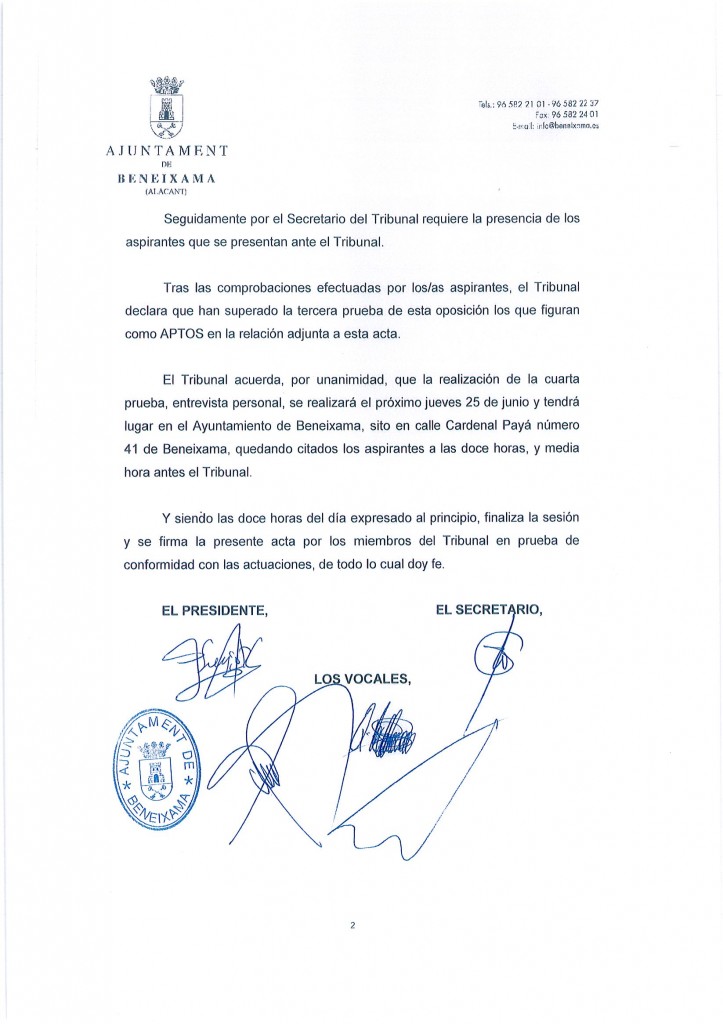 acta tercera psicotecnico - 2