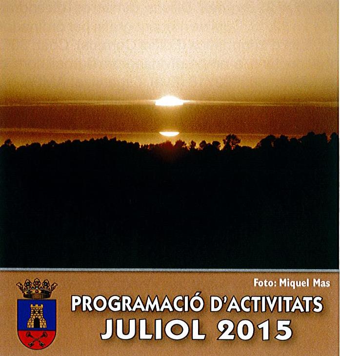Programación cultural mes de julio