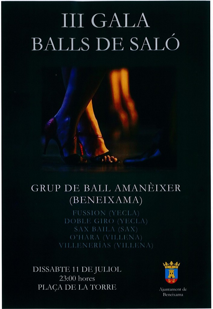 lll Gala Bailes de Salón