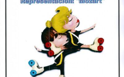 Exhibición fin de curso de patinaje y judo en el polideportivo municipal