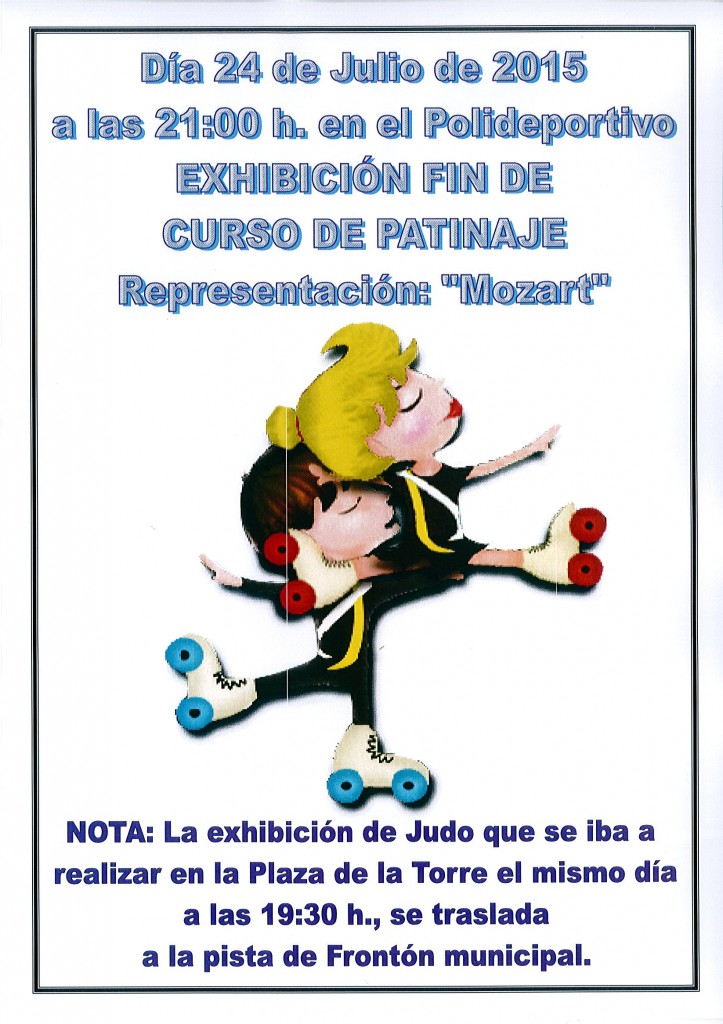 cartell patinaje