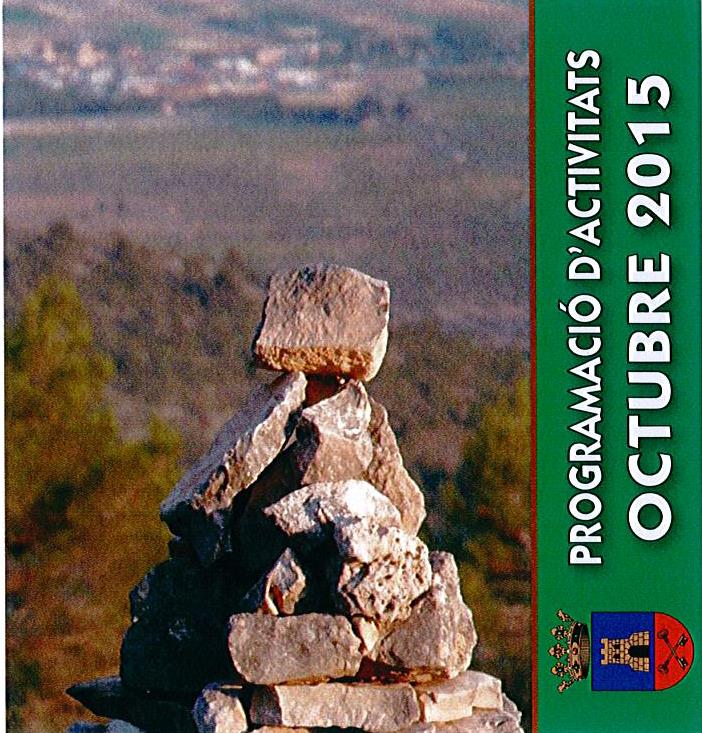Programació d’activitats mes d’octubre