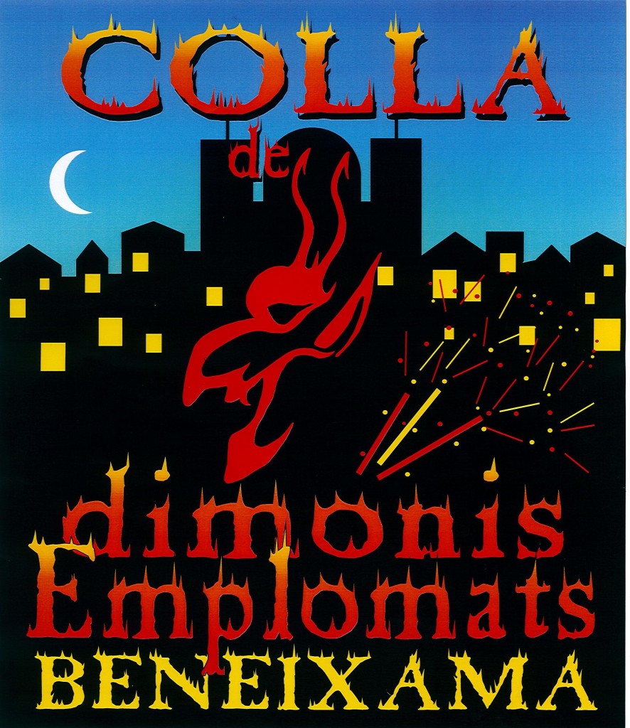 Cartel Colla de Dimonis Emplomats