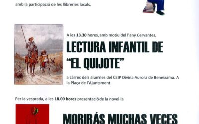 Diumenge 24 d’abril – Celebració del dia del Llibre
