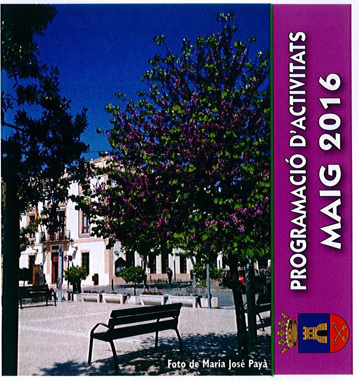 Programació d’Activitats mes de maig