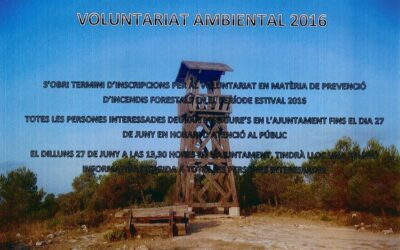 Voluntariat Ambiental 2016