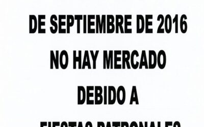 No hi ha Mercat del 5 a l’11 de Setembre