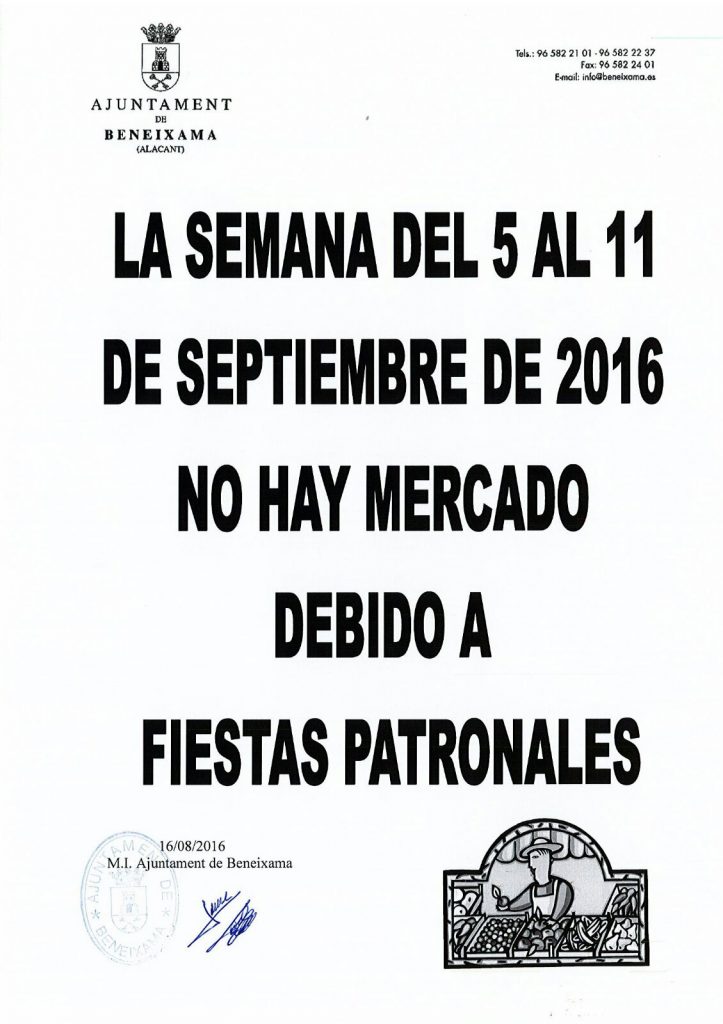 bando suspensió temporal del mercat