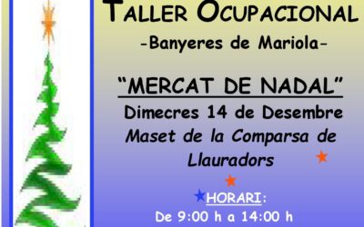Mercat de Nadal amb el taller ocupacional de Banyeres de Mariola