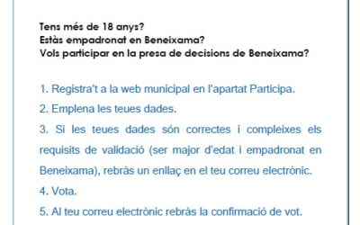 Beneixarxa: Participa