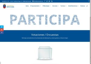 Servicio votaciones online primera prueba
