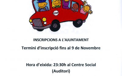 Autobus mig any fester de Biar