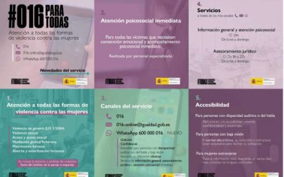 #016 PARA TODAS: Atención a todas las formas de violencia contra las mujeres.