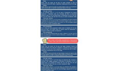 CONSULTA POPULAR -FECHA DE LAS FIESTAS DE MOROS Y CRISTIANOS-.