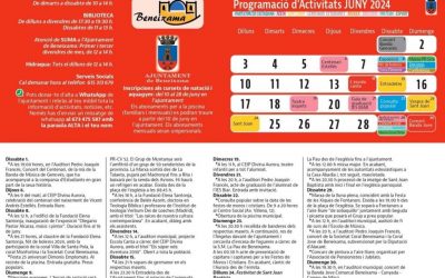 PROGRAMACIÓN JUNIO 2024