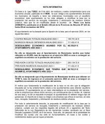 NOTA INFORMATIVA – SERVEI DE RECOLLIDA, TRACTAMENT I ELIMINACIÓ DE RESIDUS SÒLIDS URBANS.