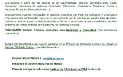 OFERTA DE EMPLEO