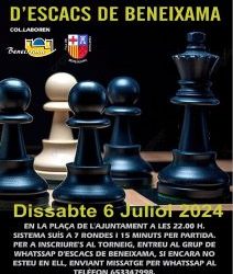 Campeonato de Verano de Ajedrez en Beneixama