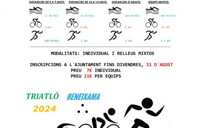 XIX Triatlón Local de Beneixama