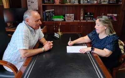 El ayuntamiento de Beneixama ha firmado un convenio de colaboración con la Asociación El Cerezo